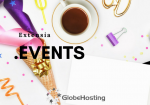 extensia events - domeniu nou GlobeHosting